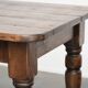 Antique English 19th-century farmhouse dining table made of pinewood