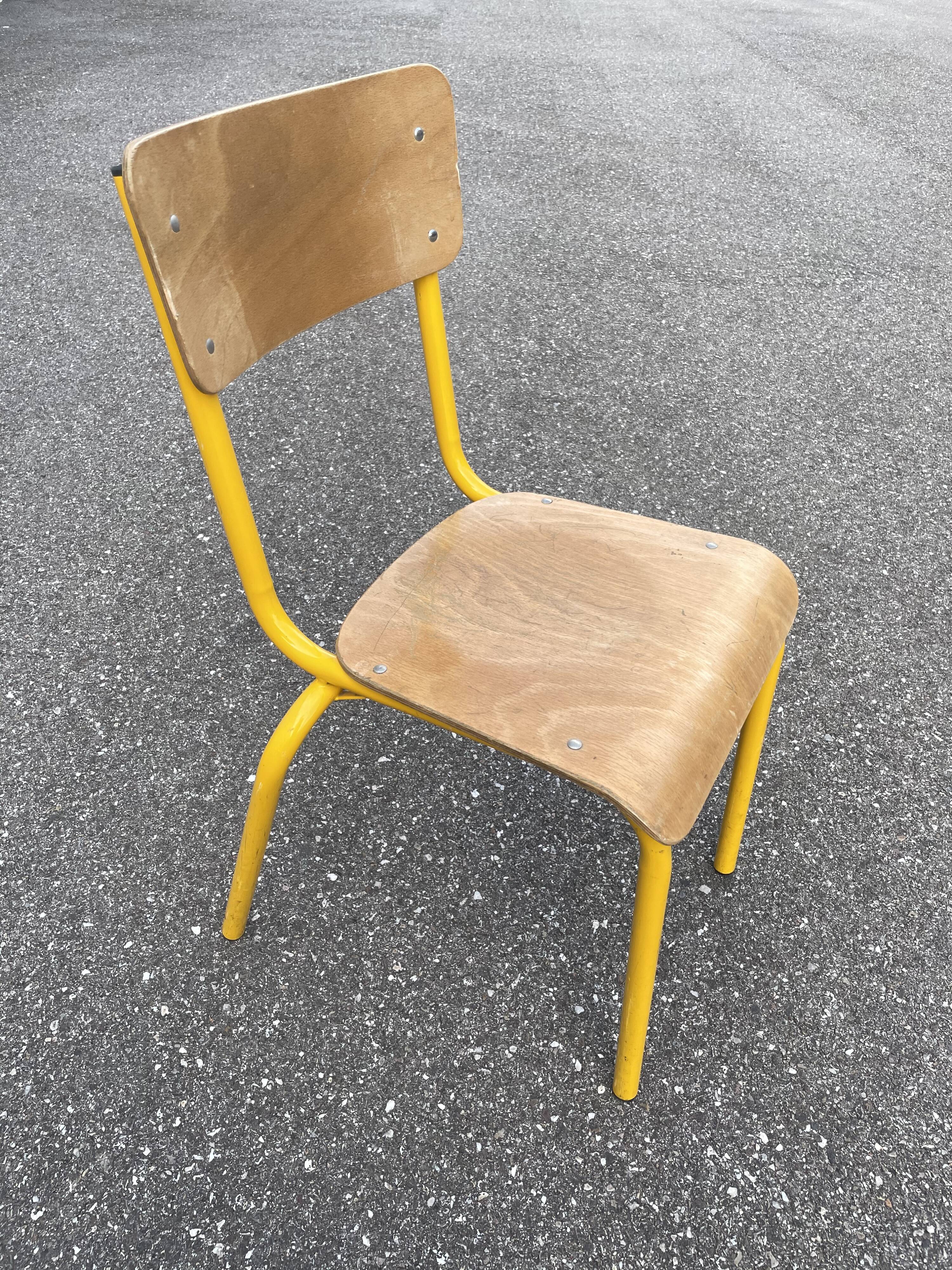 Adult model industrial chair