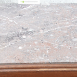 30s bedside table/ marble top