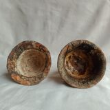 Old terracotta sap pots