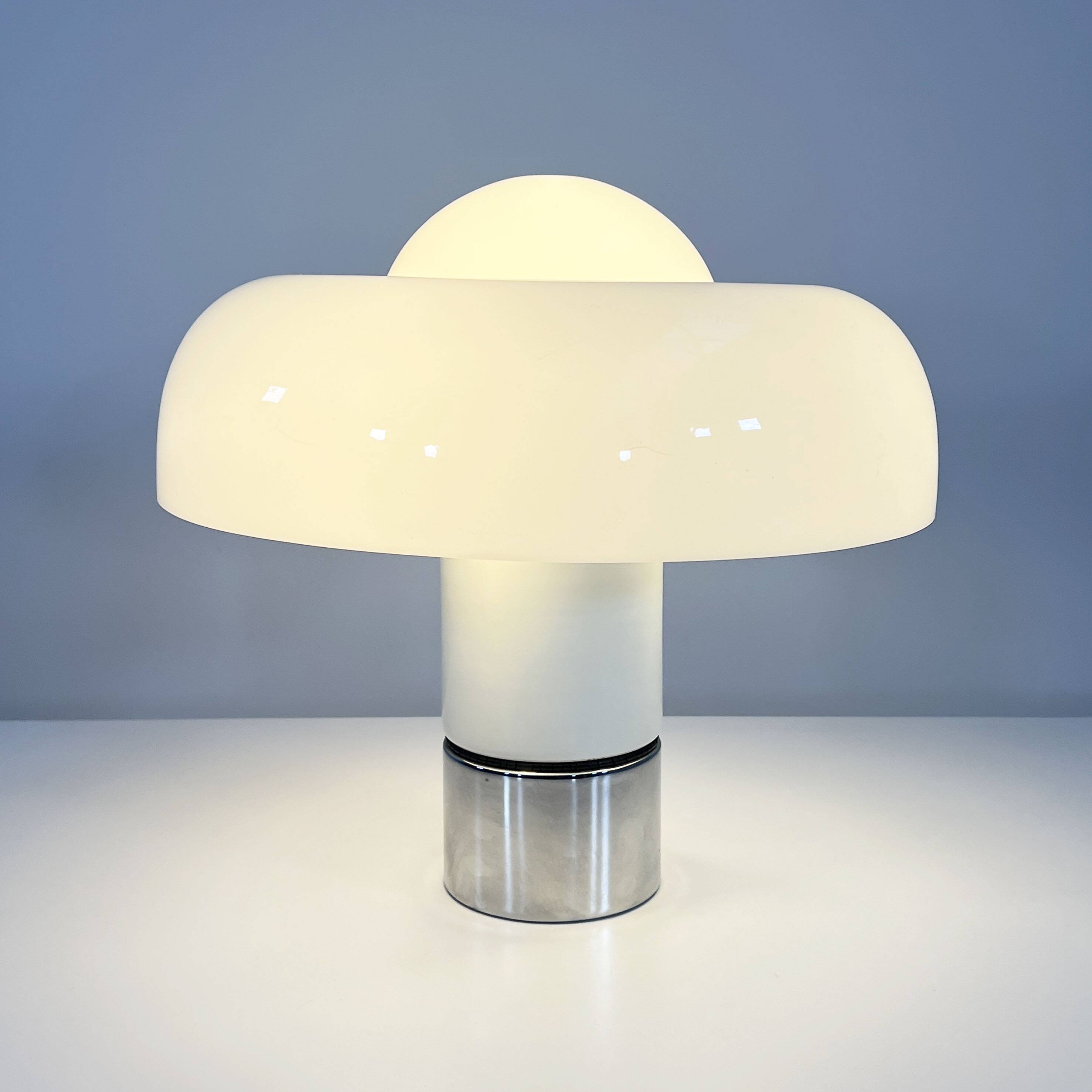 Brumbury lamp by Luigi Massoni for Harvey Guzzini, 1970s Selency