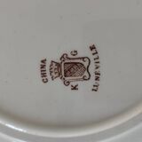 Lunéville dessert plates