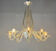 Colourless Venetian glass lustre from Murano circa 1930
