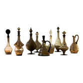 10 Carafes Sculptures Suède Années 1920