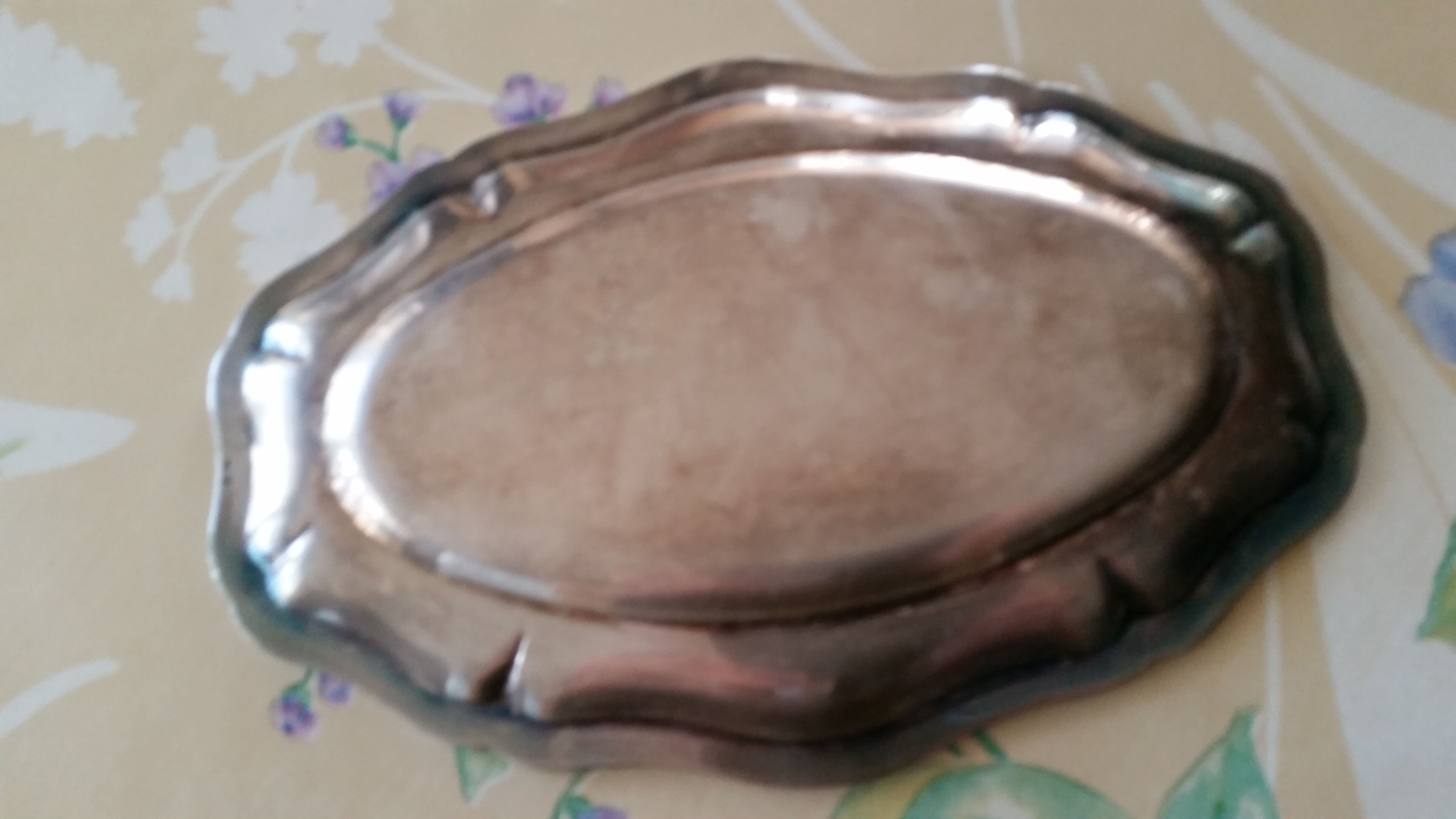 Silver dish