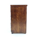 1940s Industrial Beech Wooden Chest of Drawers