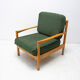 A pair of mid century Scandinavian style armchairs, 1970´s