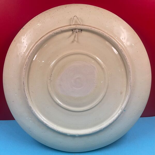 Plat ancien en céramique poterie, Maghreb probable Tunisie