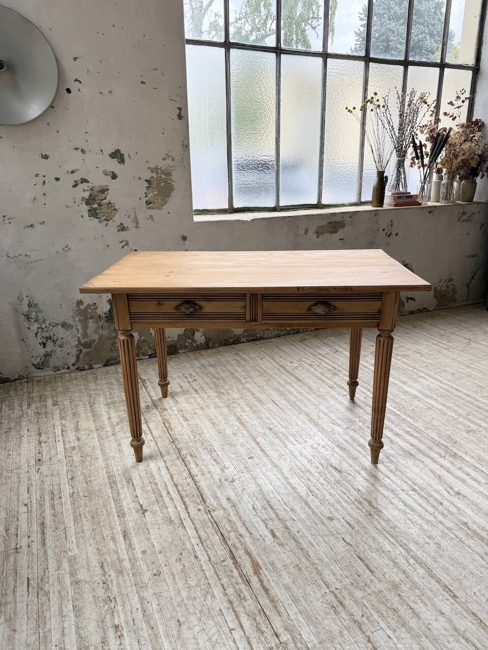 1950s pine desk