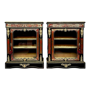 Paire de vitrines d'époque Napoléon