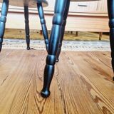 Pair of black stools