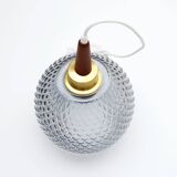 Lampe en cristal Japandi, Danemark 60'