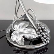 Wrought Iron Lamp, "Vine", Muller Frères Lunéville, Art Deco, c. 1930