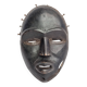 African mask Dan Déanglé, tribal art, Ivory Coast, 23 cm, 20th century