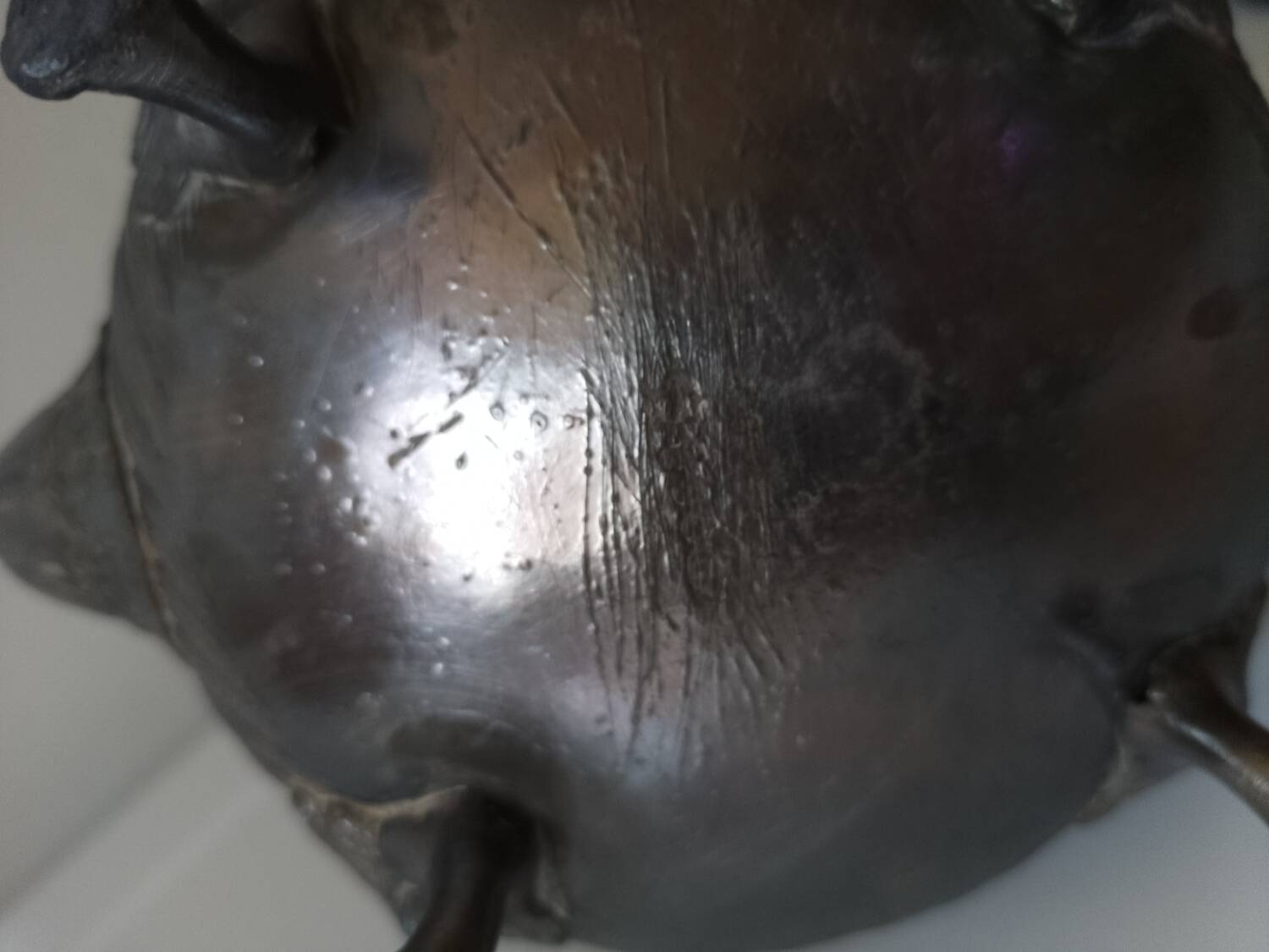 Sheffield teapot, silver, 19th century.