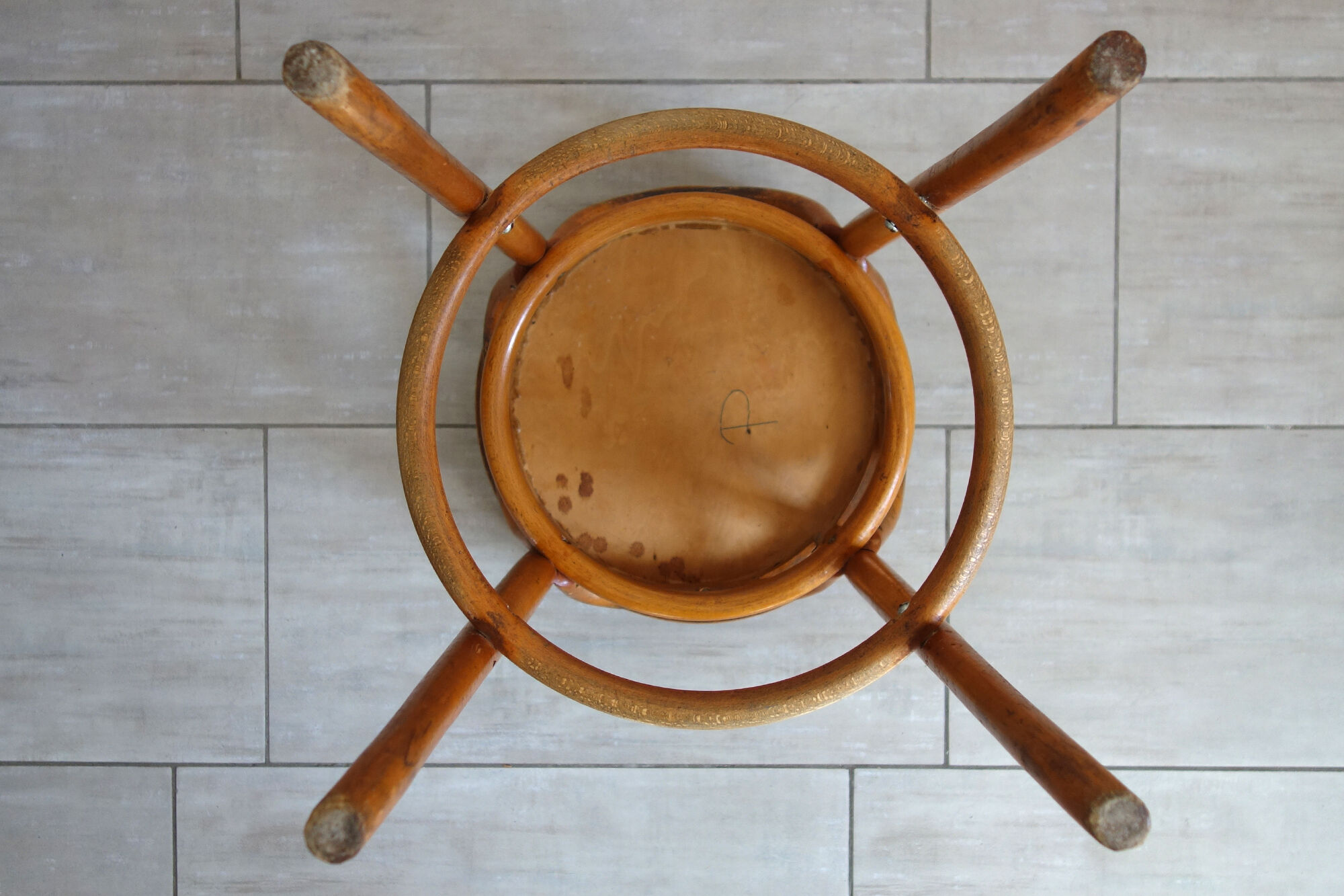 Tabouret Baumann années 30