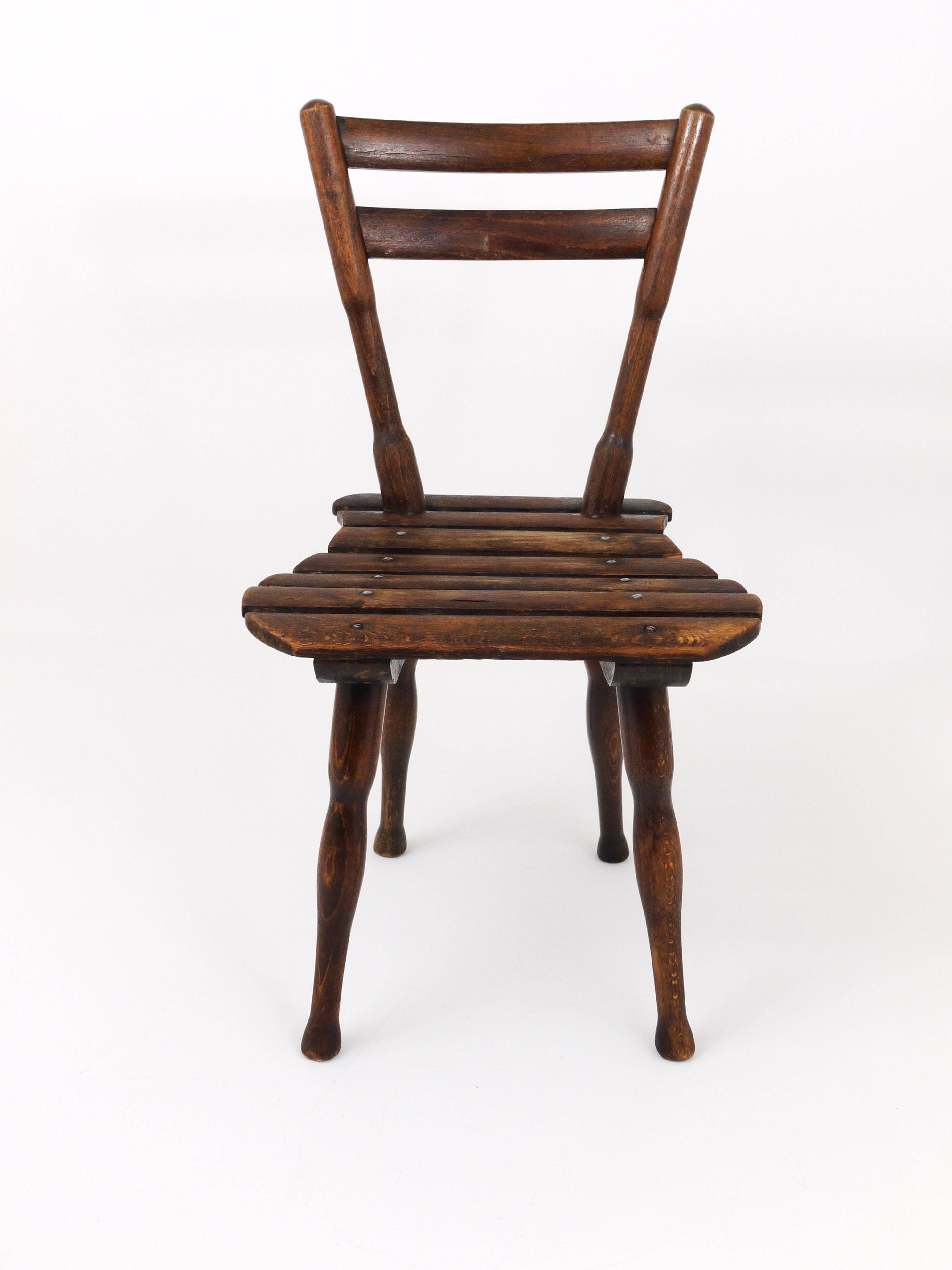 Thonet wooden chair for children, Vienna, Austria, 1900s