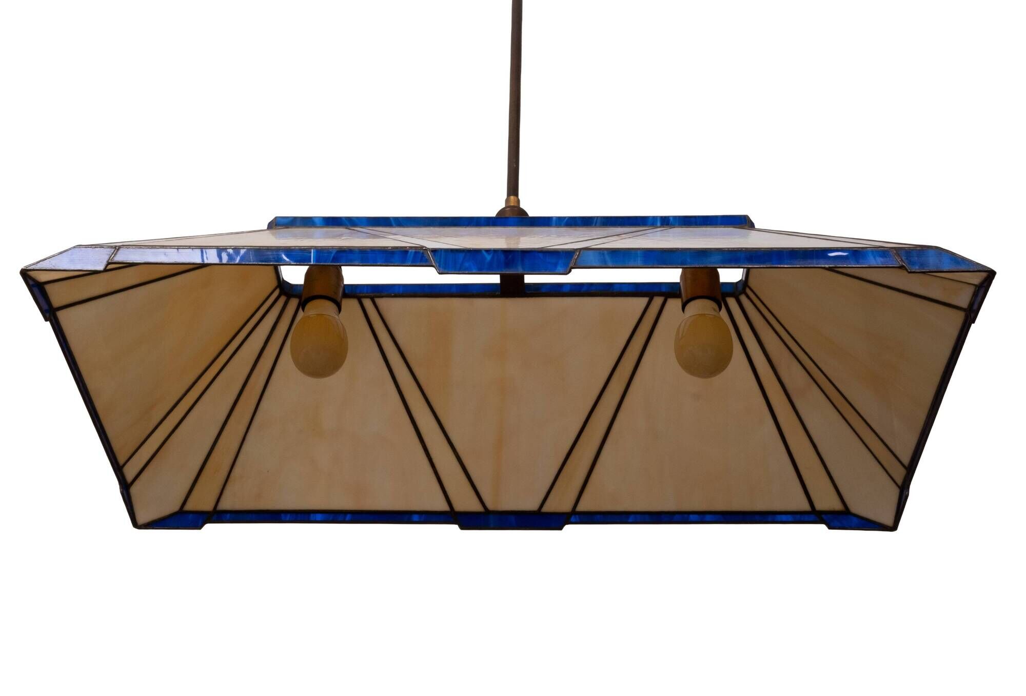 Beautiful Large Tiffany style Dining room Table Lamp adjustable in Height