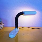 Flexible and adjustable lamp lacquered brass, 1970