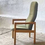 Scandinavian high-back lounge chair