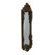 Miroir dans un cadre en bois, design italien, années 1960, fabriqué en Italie.