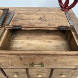 Old trade furniture with oak drawers XL format