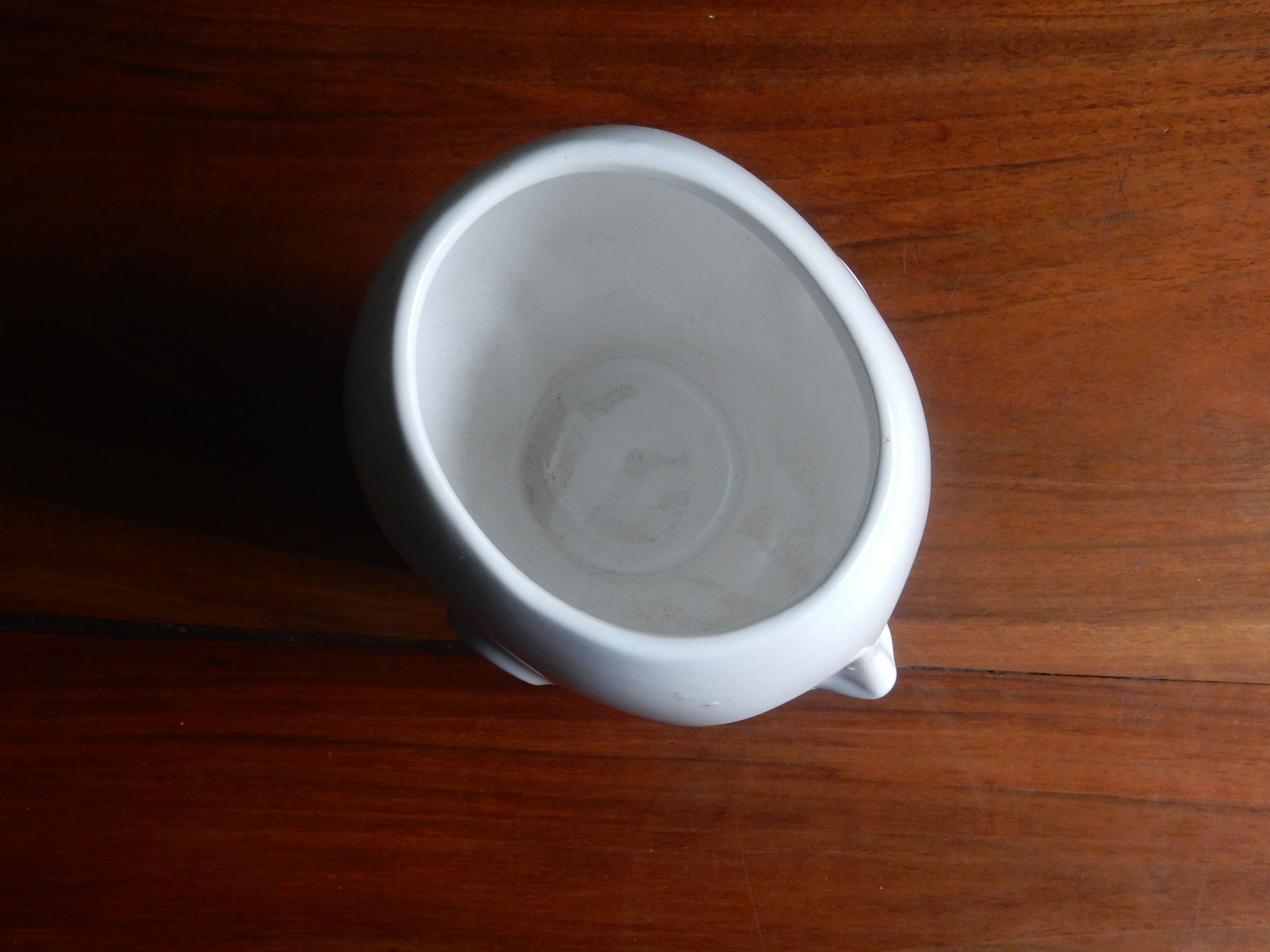 Head-shaped pot cover / vintage of the 70s ceramic