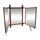 Miroir triptyque ancien de style japonais