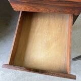 Bureau et sa chaise scandinave palissandre