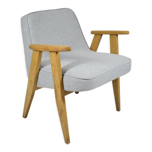 fauteuil original restauré - bois