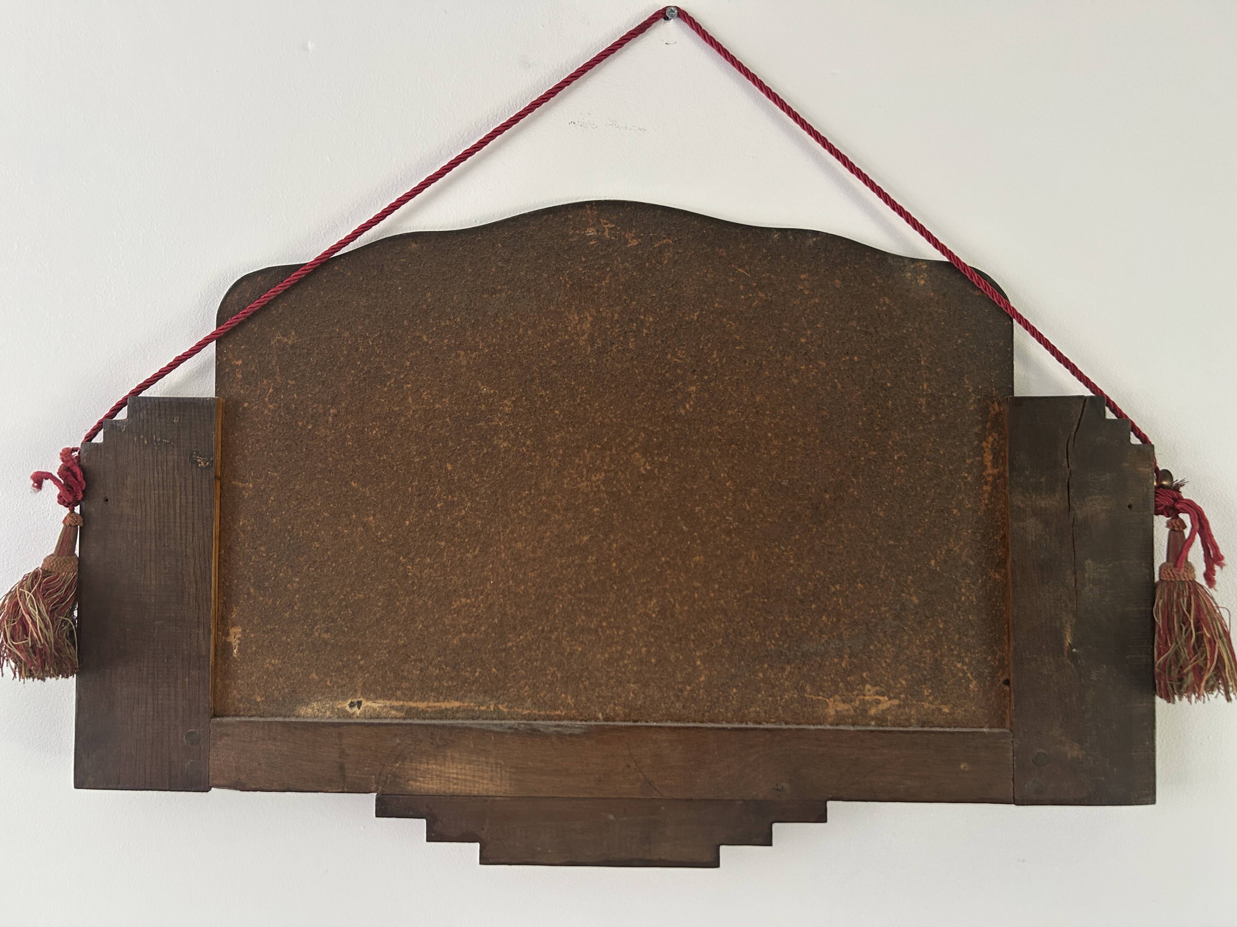 ART DECO period mirror