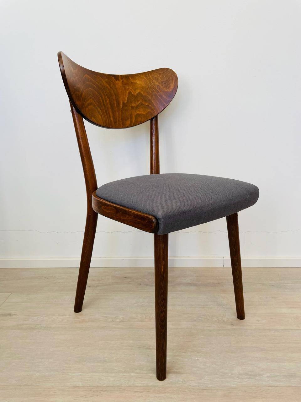 Vintage Dining Chair by TON, from Czechoslovakia 1960’s
