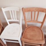 4 mismatched chairs