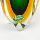 Vintage Italian Sommerso Glass Vase, Murano, 1970s