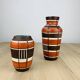 Pair of vintage West Germany vases, ceramic