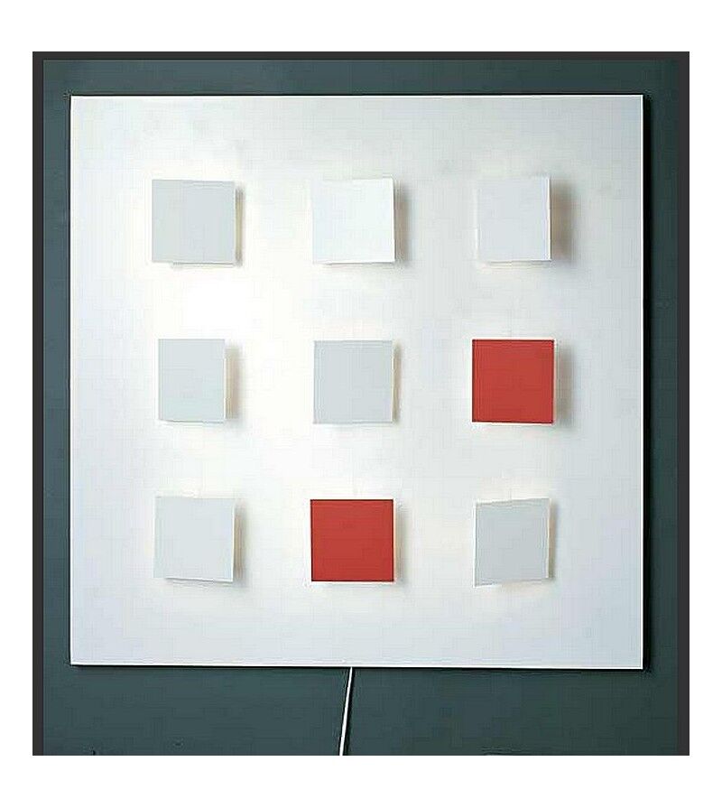 Wall lamp Metalo of Ten Hours Ten white and red