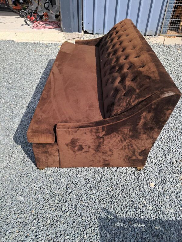 Canapé convertible Chesterfield