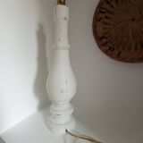 Vintage turned wood lamp base