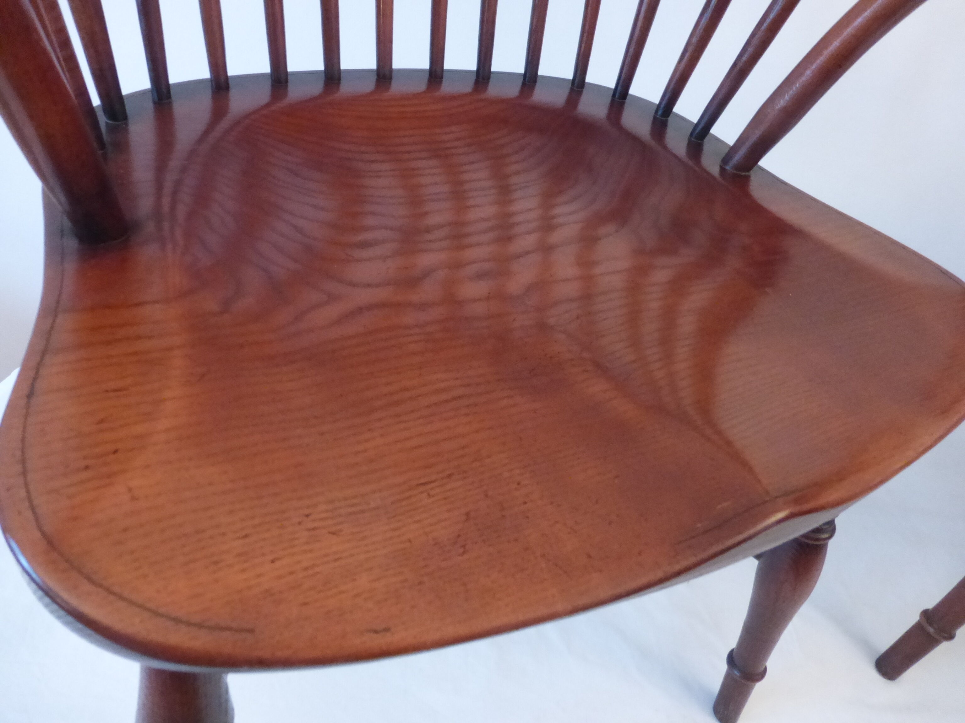 American Windsor armchair pair