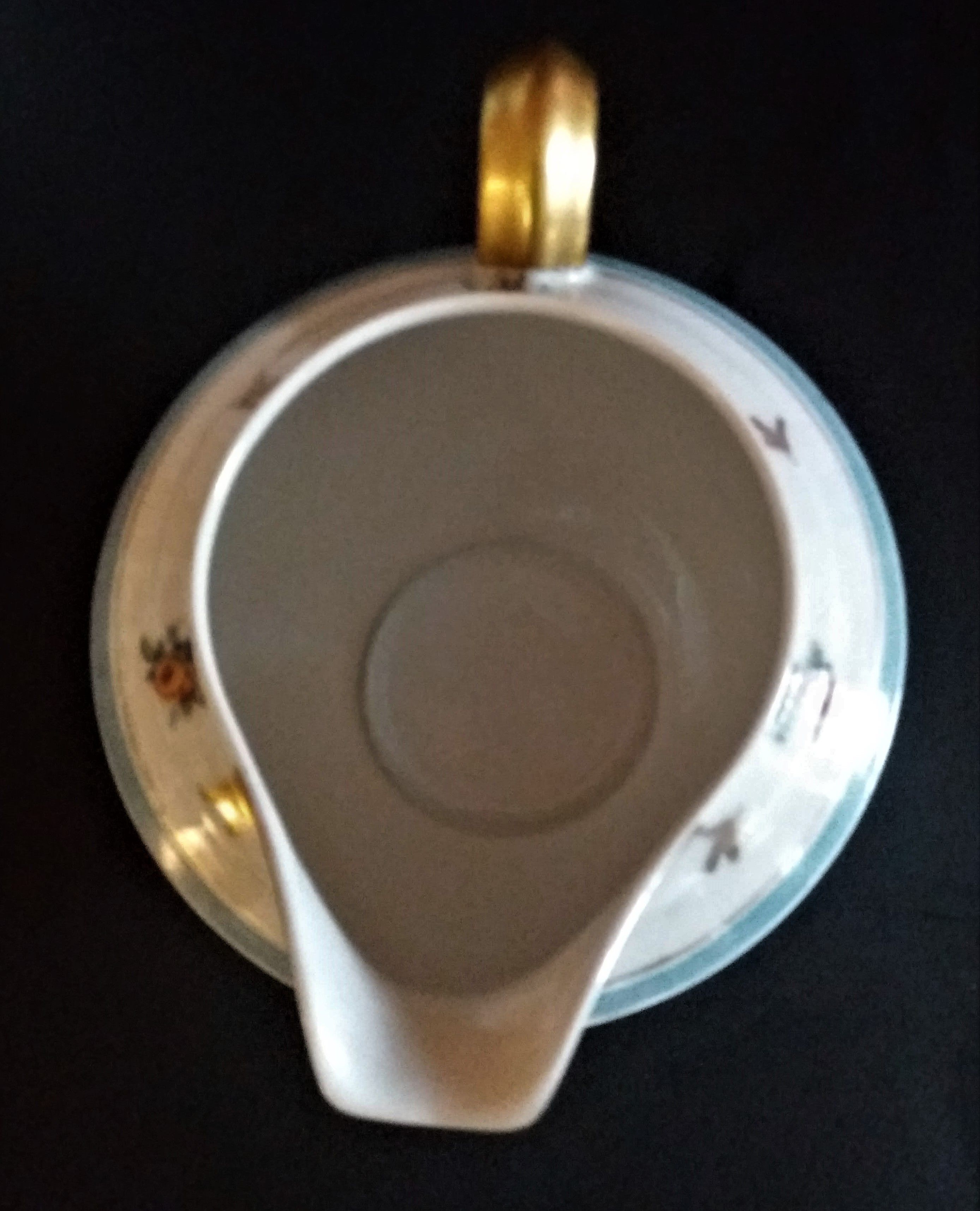 Porcelain coffee service of Limoges France era Art Deco