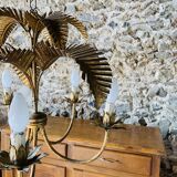 Palm type chandelier by Hans Kogl