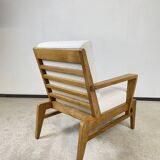 Rene Gabriel oak armchair circa 1950