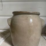 Glazed stoneware pot