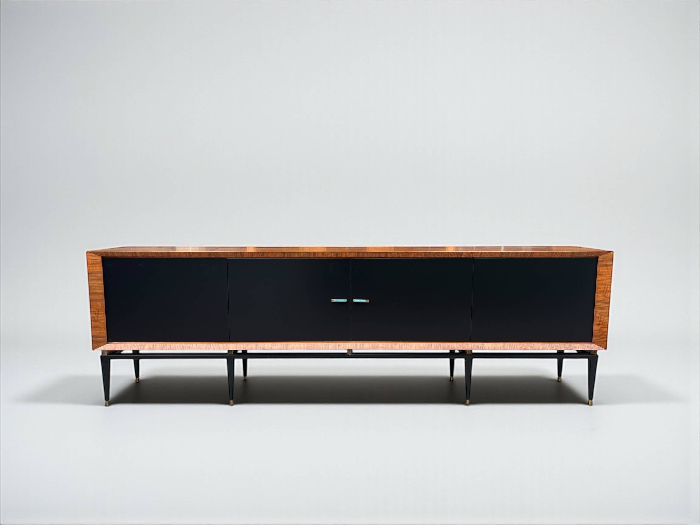 Buffet français, années 1950, noyer