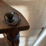 Old mahogany shelf