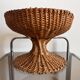 Wicker fruit bowl