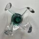 Glass candlestick in the style of Murano - 1960s