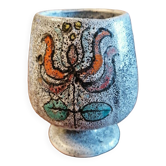 Small design vase 1960 fat lava