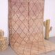 Pink Vintage Handmade Moroccan rug 183 x 313 cm - Berber Wool Rug Authentic