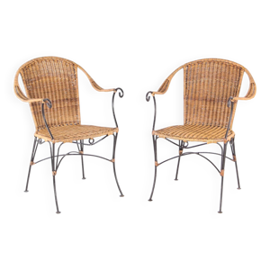 paire de fauteuils en